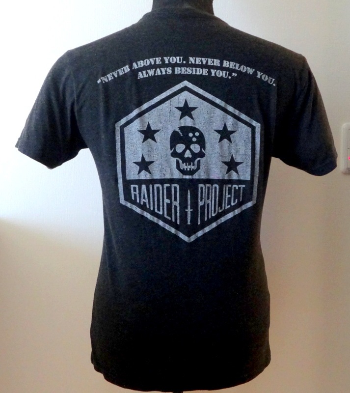 THE RAIDER PROJECT T-SHIRT