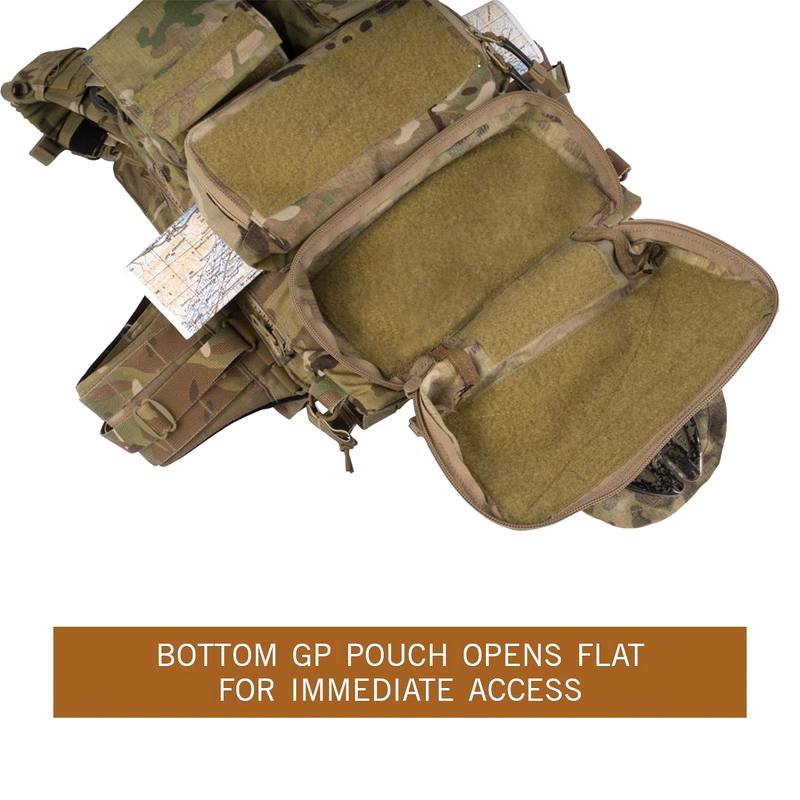 POUCH ZIP-ON PANEL MC ARID