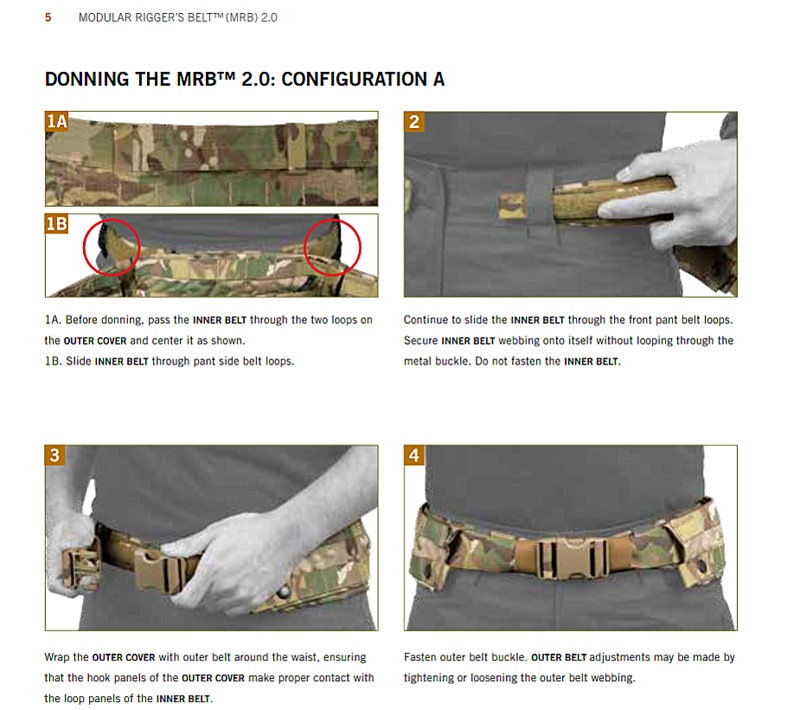 MODULAR RIGGER'S BELT 2.0 CO