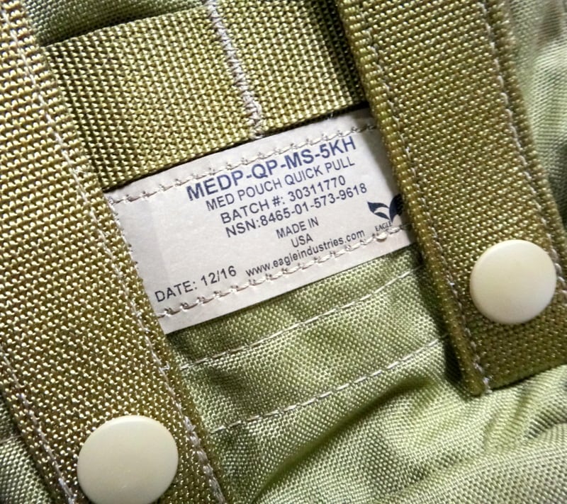 IFAK QP MEDICAL POUCH KH