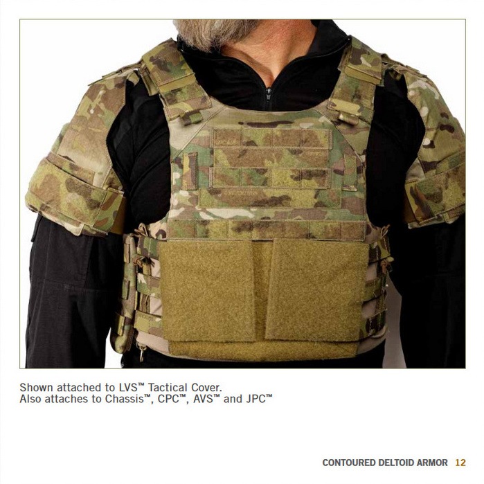 DELTOID ARMOR SET BK