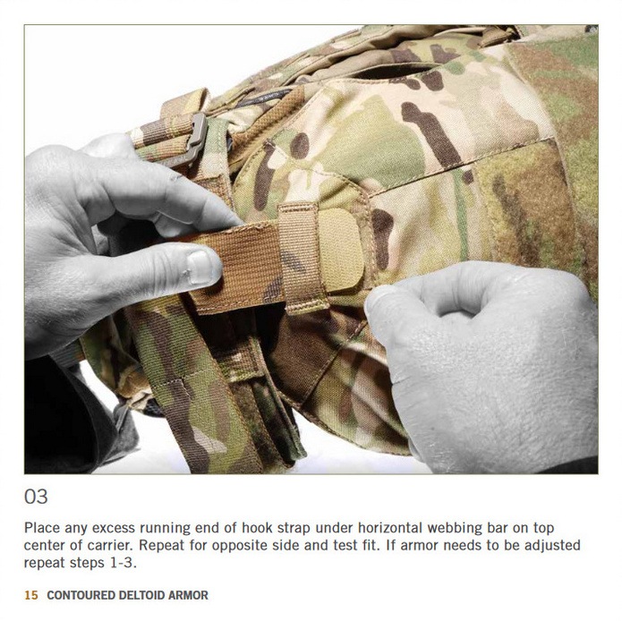 DELTOID ARMOR SET BK