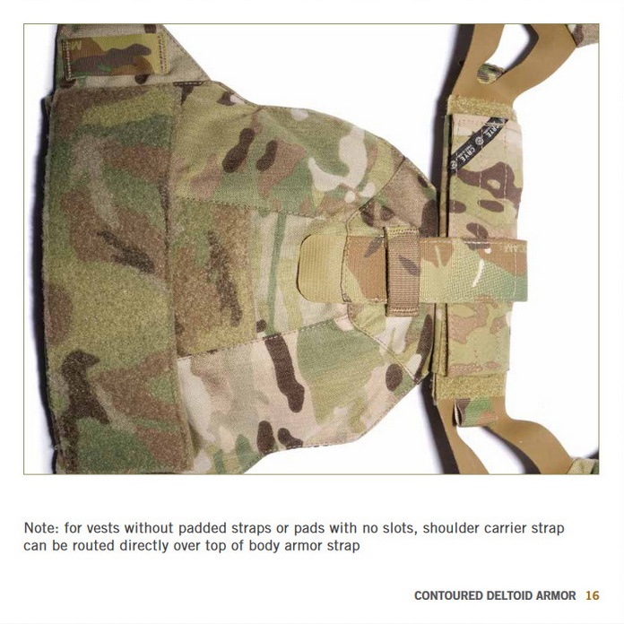 DELTOID ARMOR SET BK