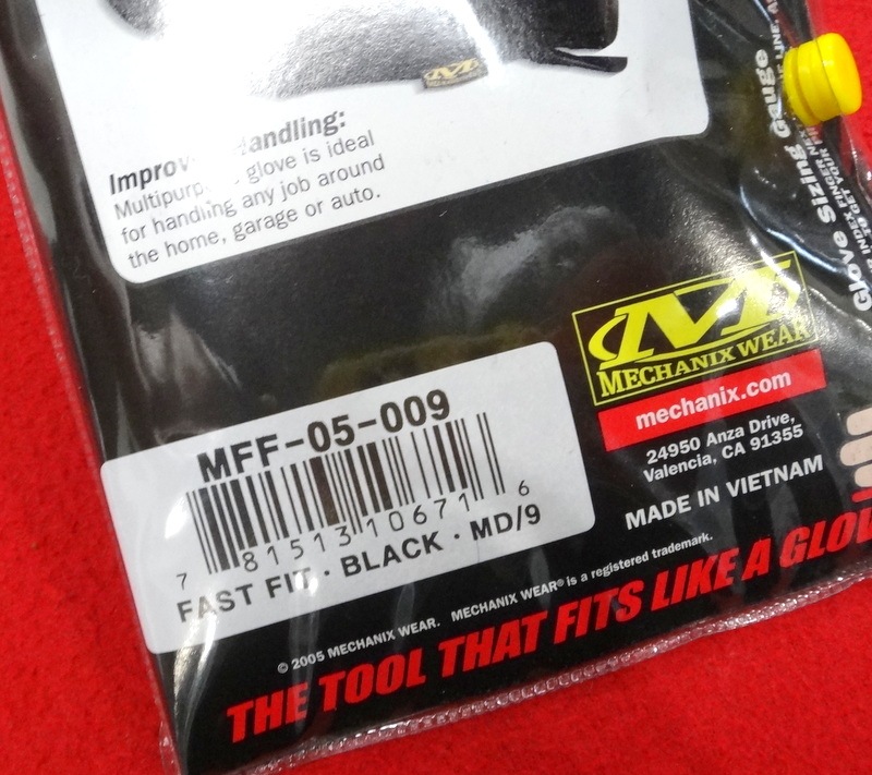 MECHANIX WEAR FASTFIT GLOVES