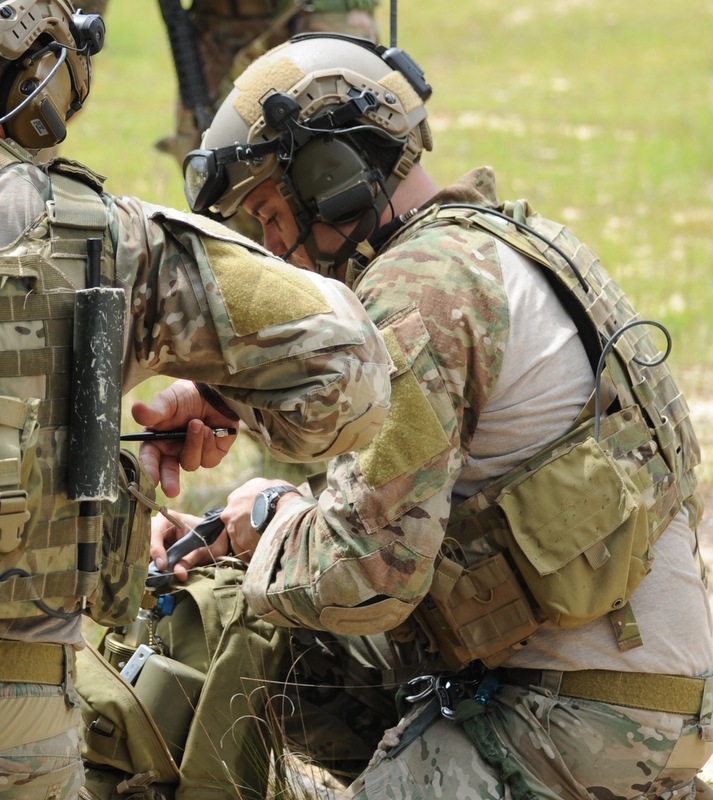 100rd AMMO SAW POUCH KH