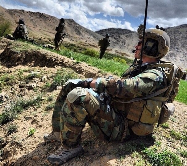 100rd AMMO SAW POUCH KH