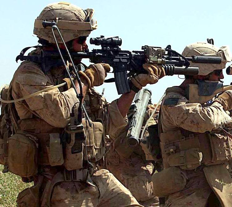 HARRIS RADIO POUCH MARPAT