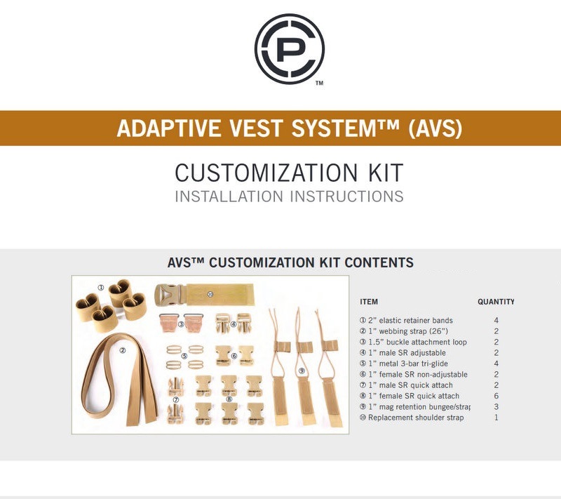 AVS CUSTOMIZATION KIT BK