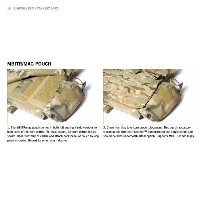 JPC MBITR RADIO POUCH RG