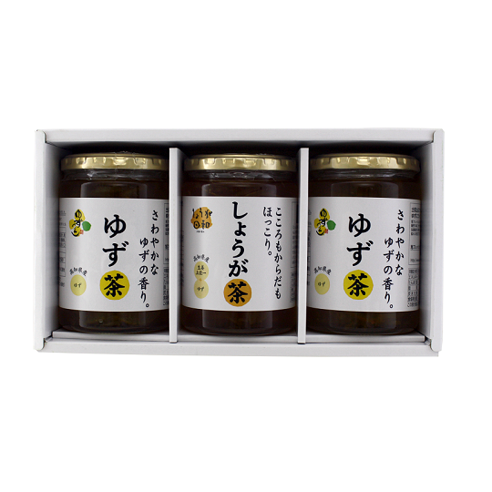 ゆず茶430g×2・しょうが茶425gセット