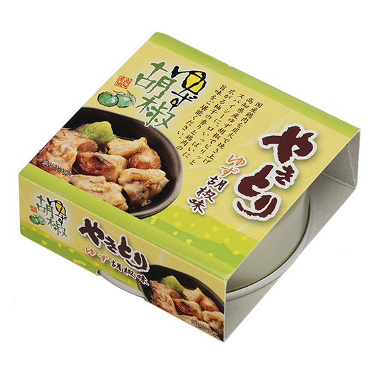 やきとり缶詰　ゆず胡椒味70g