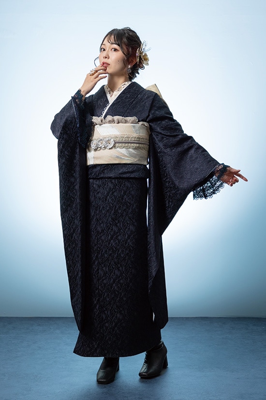 大人っぽシンプルネイビー