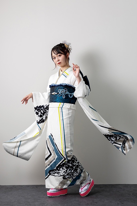 ストライプ×クロコ