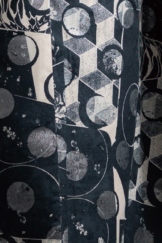 レトロな幾何学模様