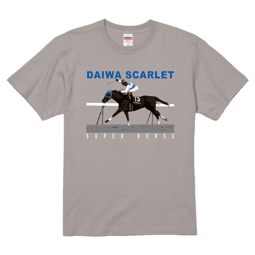 【予約販売商品7/6-7/21・発送8/9】スーパーホース列伝 ダイワスカーレット　Ｔシャツ