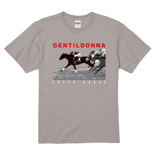 【予約販売商品7/6-7/21・発送8/9】スーパーホース列伝 ジェンティルドンナ　Ｔシャツ