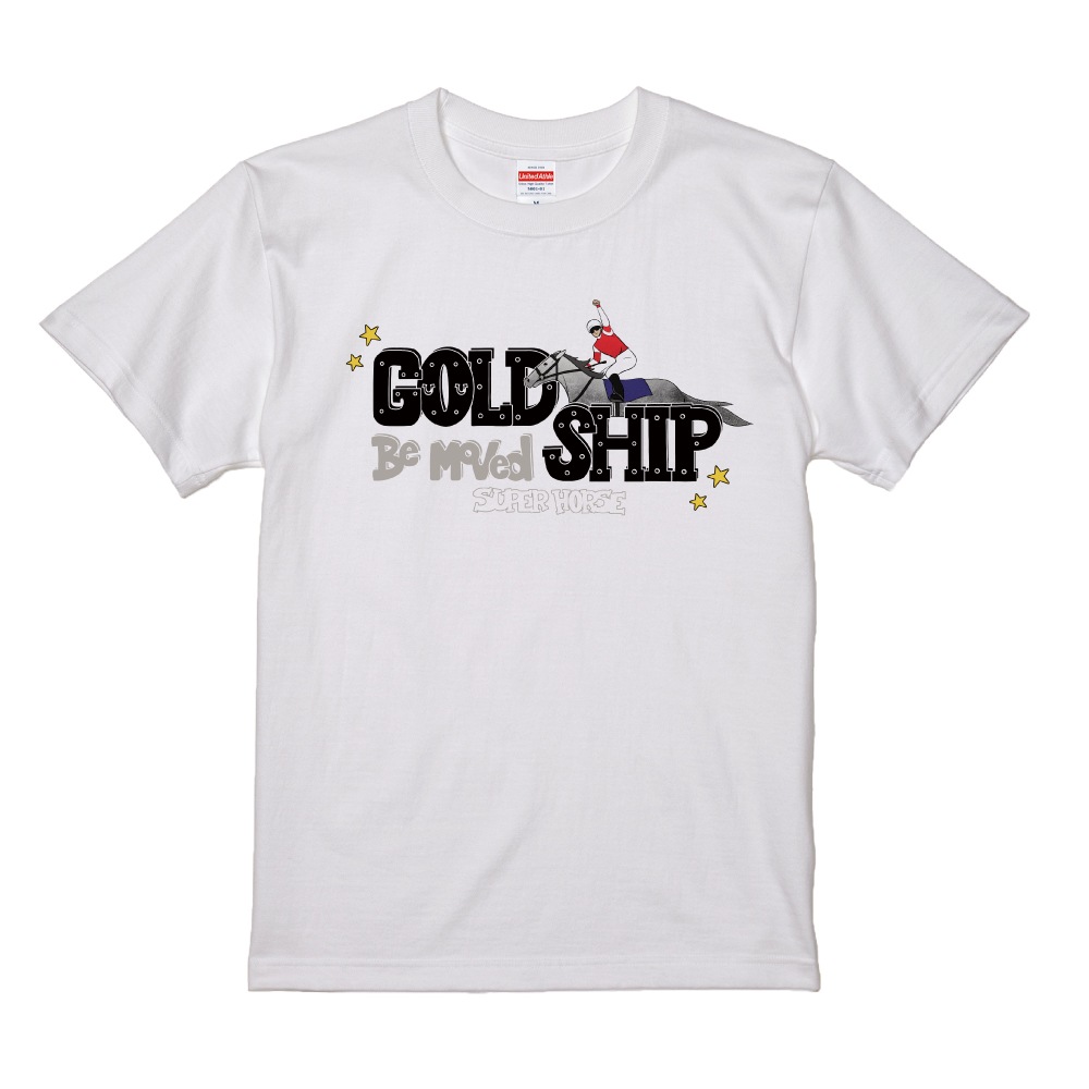 スーパーホース列伝 ゴールドシップ プリントTシャツ | ファッション