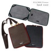 イタリアブランド PULCHER Firenze カーフ レザー iPad ケース タブレット 送料無料