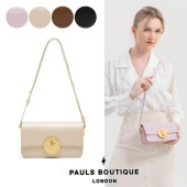 【セール】 PAULS BOUTIQUE LONDON 本革 2way ショルダーバッグ ミニバッグ 牛革 ポールズブティック