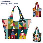 Notabag × Judit Canela Tote トートバッグ ノットアバッグ Playground Roots