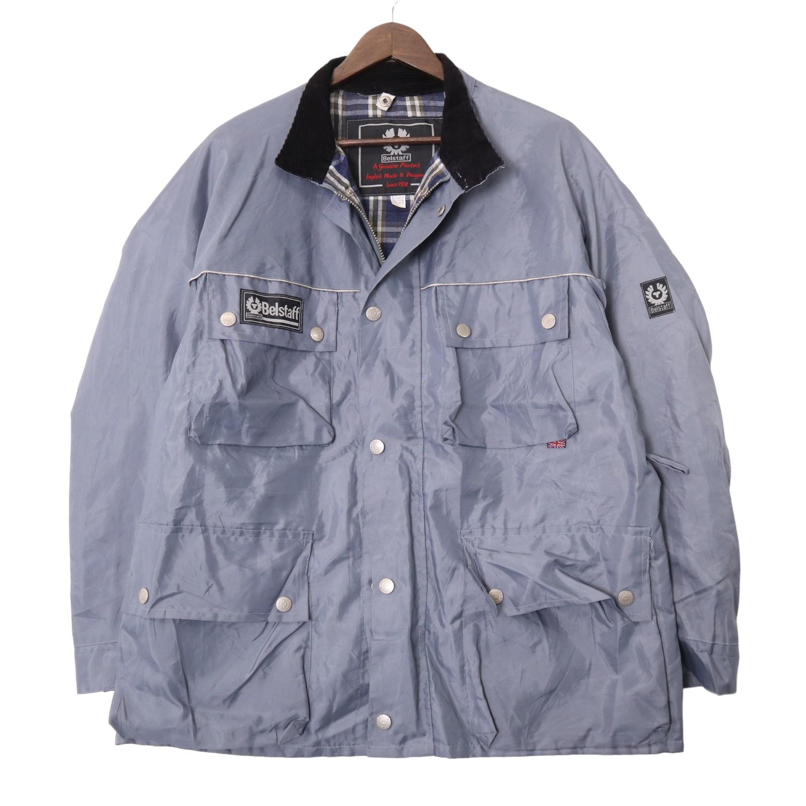 Belstaff / ナイロンジャケット/S/ナイロン/GRY 公式オンライン通販】#古着de行こか。即日配送 送料無料。 ナイロン