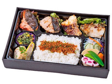 四種の焼き魚御膳