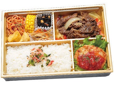 特選和牛薄切り焼肉＆阿波尾鶏ハンバーグ御膳