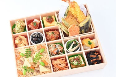 彩り 天ぷら御膳