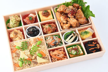 彩り グリルチキン御膳