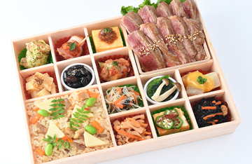 彩り ステーキ御膳