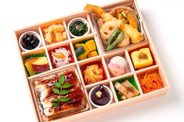 彩り うな重＆天麩羅御膳