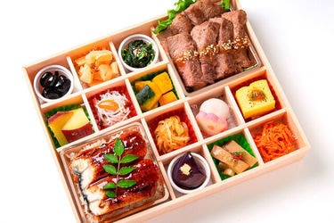 彩り うな重＆ステーキ御膳