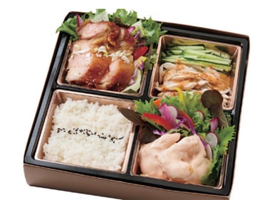 ユーリンチ＆えびマヨ弁当(白ご飯)