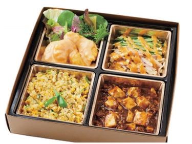 麻婆豆腐&えびマヨ弁当