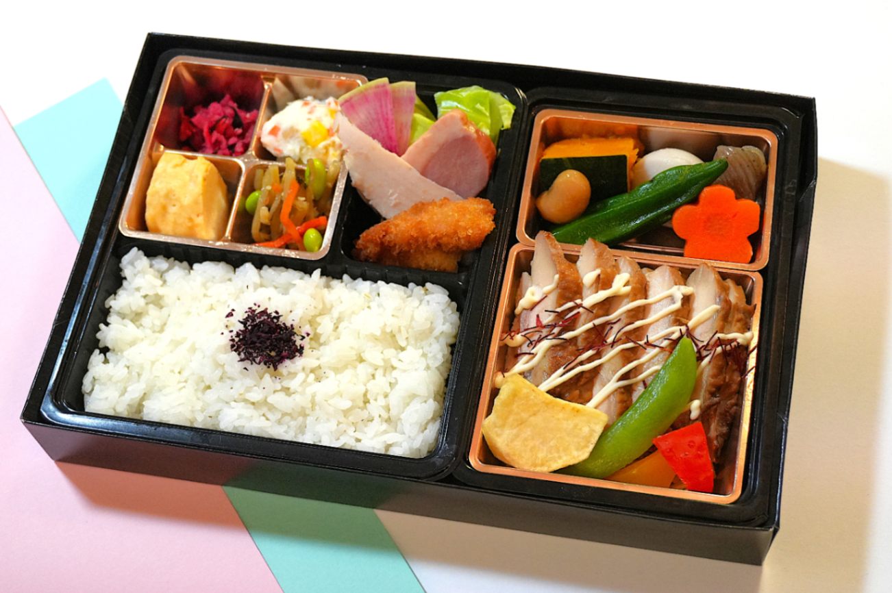 【NEW】【ECO容器】鶏の照り焼き彩り御膳