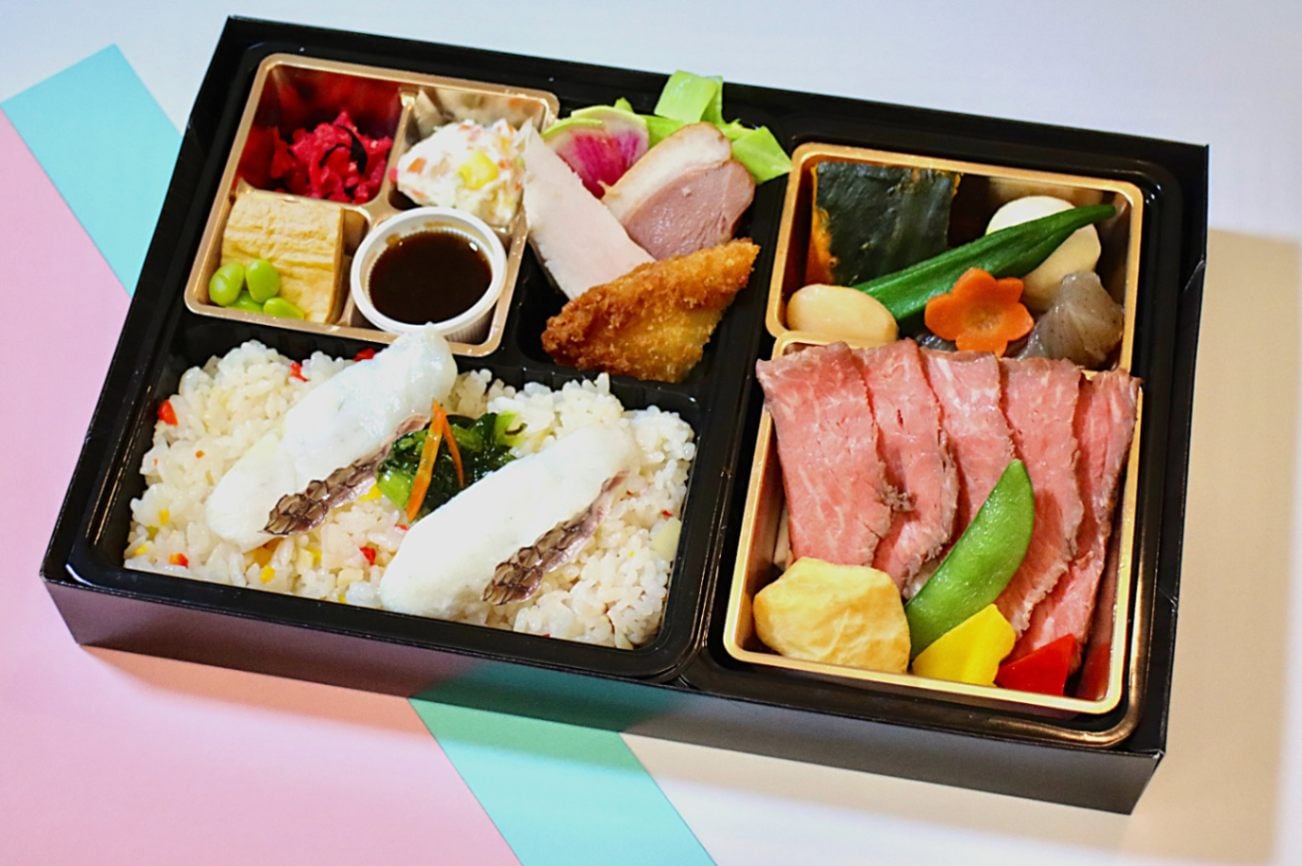 【NEW】【ECO容器】厳選オーガニックビーフステーキと自慢の鯛めし御膳