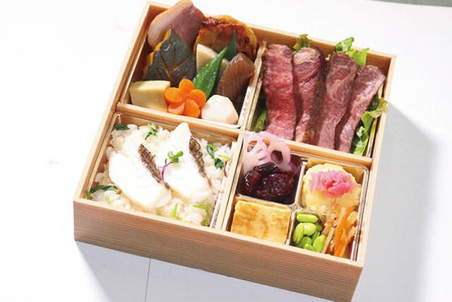 厳選オーガニックビーフステーキと自慢の鯛めし御膳