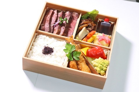 特選黒毛和牛焼肉と極選オーガニックビーフステーキ御膳