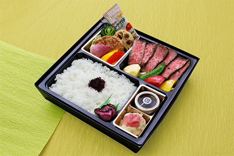 厳選オーガニックビーフステーキ＆ハンバーグ御膳