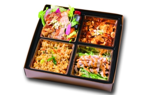 ユーリンチ＆麻婆豆腐弁当
