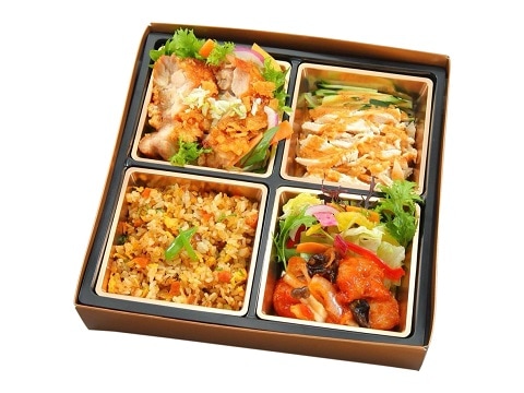 エビチリ＆ユーリンチ弁当