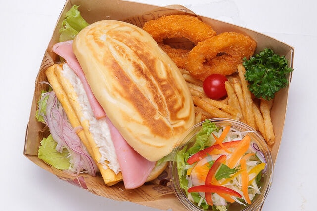 ツナハムタマゴサンド