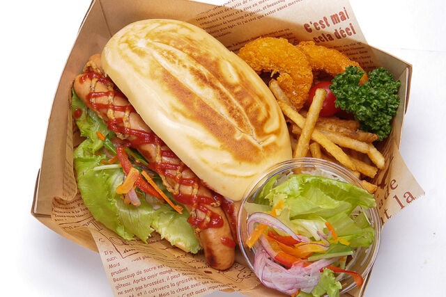 ダブルHOTDOGサンド