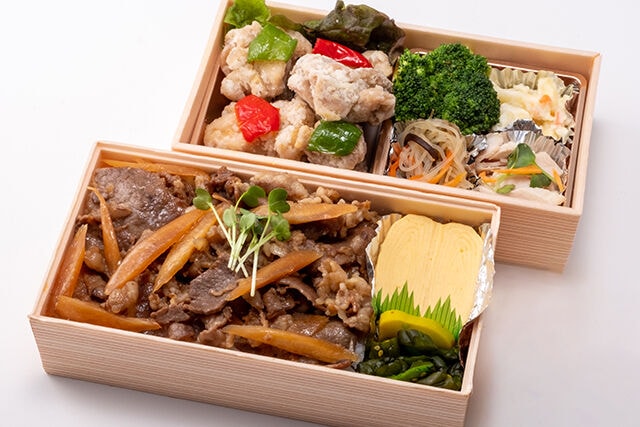 選べる中華おかずと和牛しぐれ弁当