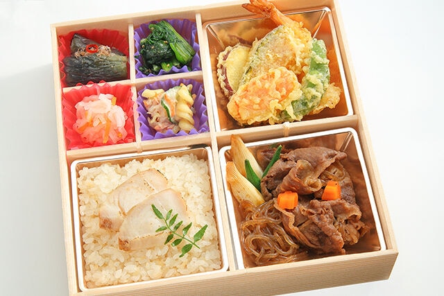 彩り匠和膳～鯛めし＆すき焼き＆天婦羅～