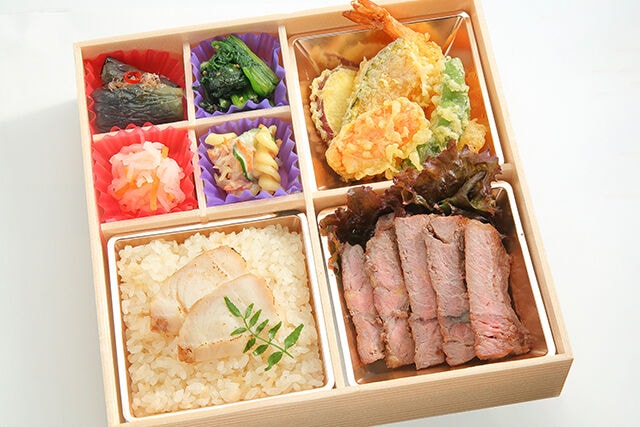 彩り匠和膳～鯛めし＆ステーキ＆天婦羅～