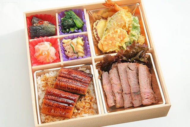 彩り匠和膳～鰻重＆ステーキ＆天婦羅～