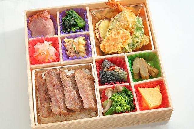 彩り匠和膳～ステーキ重＆天婦羅～