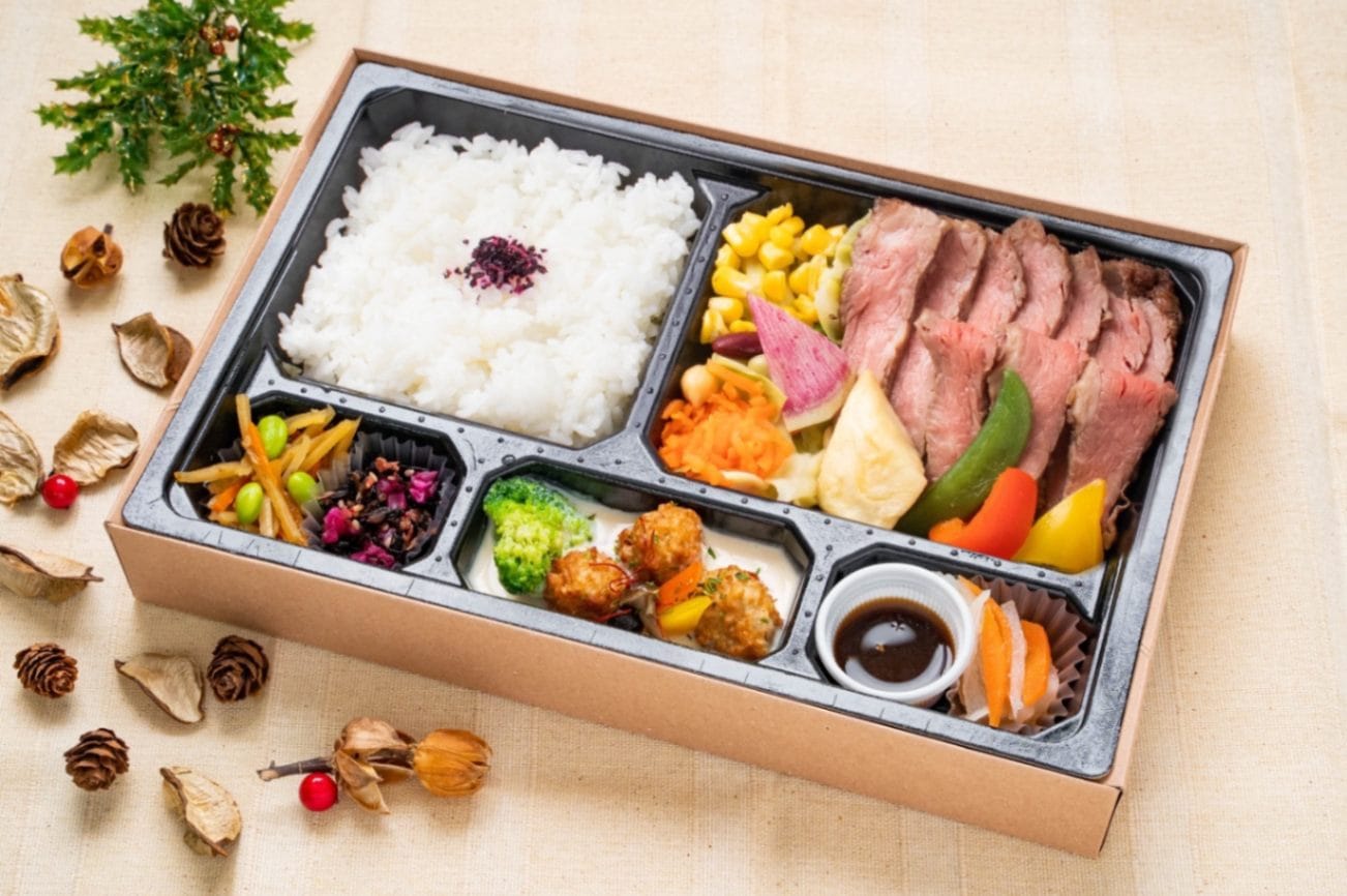 【冬限定！】極選オーガニックステーキ&自家製肉団子のクリーム煮御膳《特上》