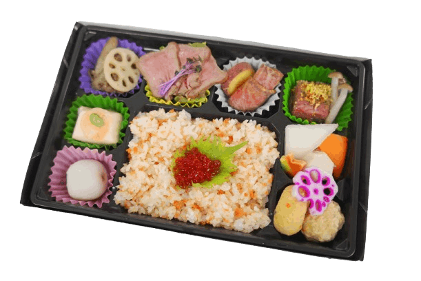 ※キャンペーン終了※　3種のお肉料理と鮭といくらの親子飯